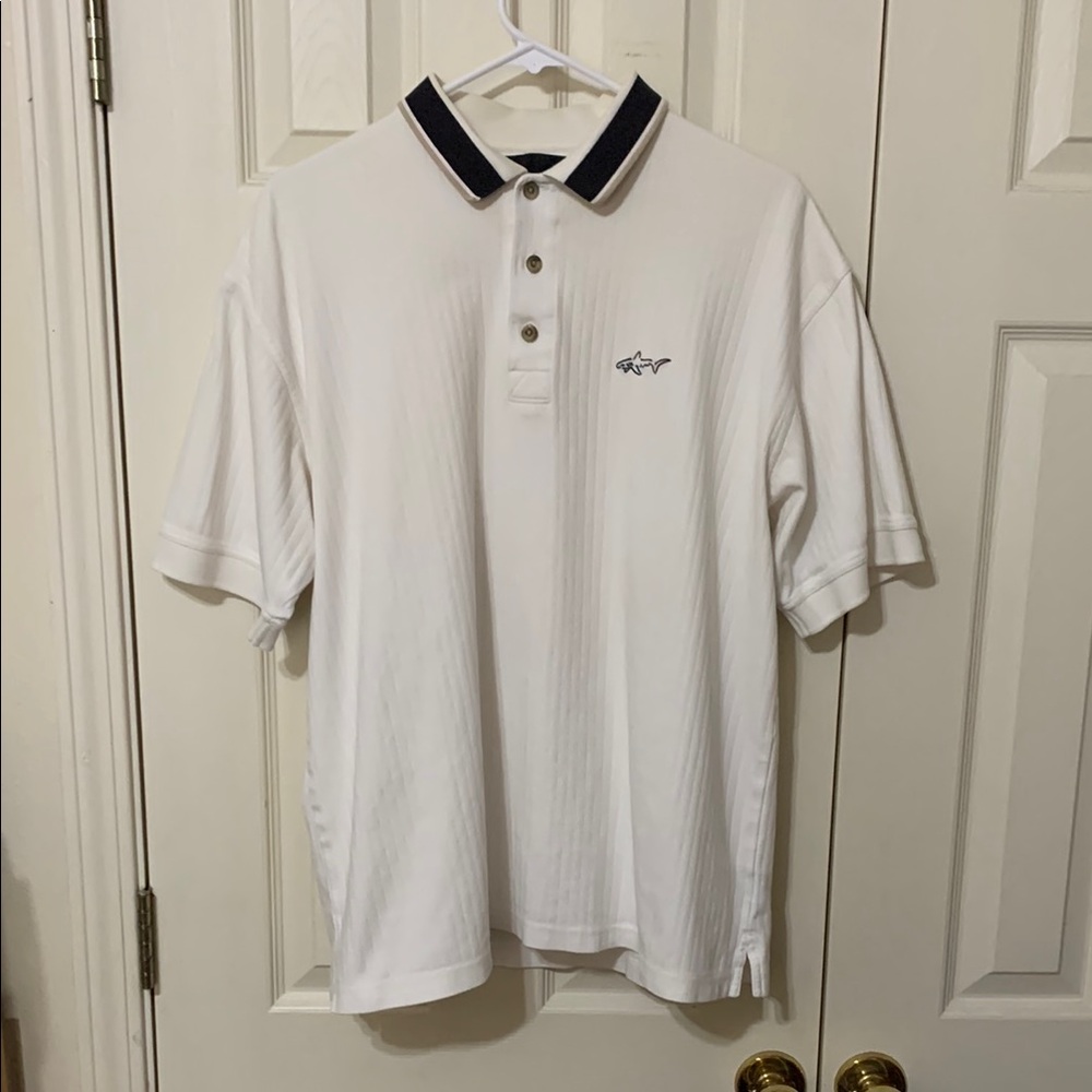 Greg Norman Off-White polo